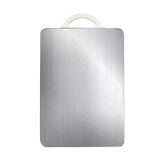 Lafine 纖薄雙面不鏽鋼砧板, 白色, 1個