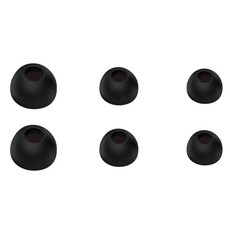 SONICAST ORZA for Wireless 耳塞套, 單一商品, 黑色, 1個