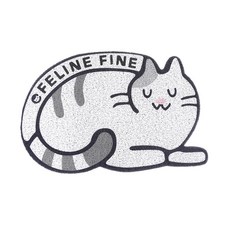 Living Duo眼圈沙漠化防治墊, 灰色的