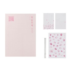 Nuldam Join & Join 包含你和春天的書 + 和春天信封 + 春天明信片 2p + 和春天鉛筆 2p + 貼紙 2p, 混色, 1套