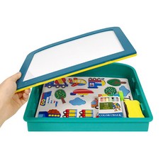 BlueMato 板磁鐵益智遊戲支架 MTM001, 1個, 54件