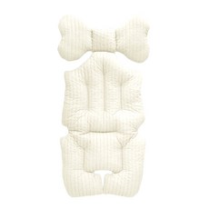 마롤로뜨 누빔 라이너 유모차시트, 아이보리, 1개