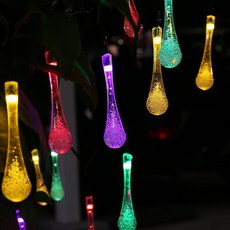 Homemine LED 感性氣泡水滴燈 20燈, 混合色, 1個