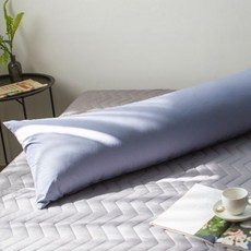 水洗素色長抱枕套, 天空