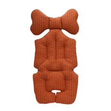 마롤로뜨 100수 누빔 유모차 라이너 유모차시트, 빈티지브라운, 1개