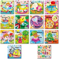 銀河傳媒寶寶智能房間字母遊戲板拼圖14件套 EM3263, 1套, 175件