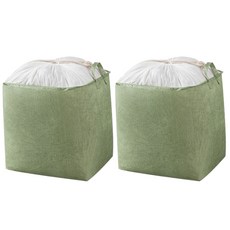 Love trees 棉被收納袋 100L, 2個, 設計 1（橄欖色）