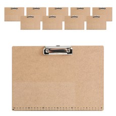 Donggi Office MDF橫式文件夾板 A4, 10個, 混合顏色