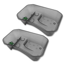 NOMOY PET Turtle Multihouse 黑色 40 x 23 x 13 cm NX-11, 2個