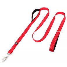 Mungtem 大型犬雙手牽繩 基本掛鉤, 紅色