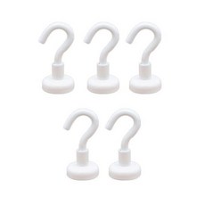 림스테일 후크 자석고리 중 20mm, 화이트, 5개