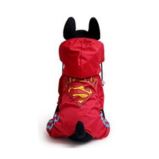 HAMATE 狗狗超人雨衣, 紅色