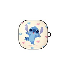 StitcH 史迪奇 迪士尼 Buds Live / Buds2 / Buds Pro 保護殼 鑰匙圈型, 單一商品, 愛心史迪奇