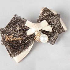 팝앤퍼피 델루나 강아지 헤어핀, 골드, 1개