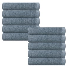 Songwol 松月 素色毛巾 150g 30支棉紗, 深天藍色, 10個