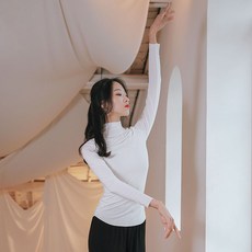 WEARB長袖高領韓國舞蹈練習服