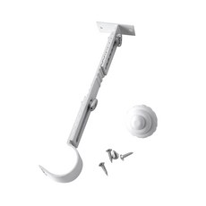 철 조절 브라켓 세트 35mm 대형, 화이트, 1세트