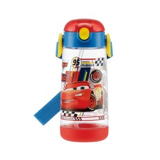 Skater 兒童吸管透明冷水壺 閃電麥坤 PDSH5, CARS, 480ml, 1個