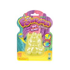 플로토니아 애니멀블리스터팩 유아용 클레이, 노랑색, 150g, 1개