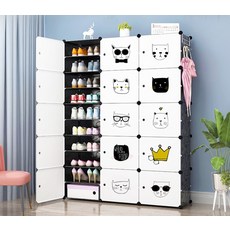 GAPANG 塑料燈櫃10樓02號黑色, 1個, 黑色