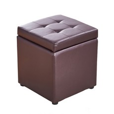 GAPANG 真皮矮椅 No.01, 棕色