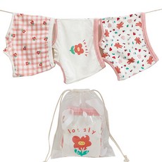 2sbuck 女款賞花平角短褲 3 種 + 小袋套裝
