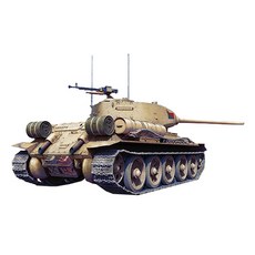 Miniart 1:35 T-34-85埃及軍內部再現規格 37071塑膠模型裝甲車, 1個