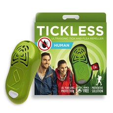 TICKLESS 攜帶式超聲波昆蟲驅趕器 綠色, 1個