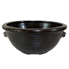 Nala Art 陶製寬口水盆, 混合色