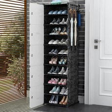 GAPANG 10樓塑料燈櫃#06黑色, 1個