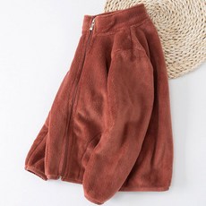 兒童刷毛拉鍊外套