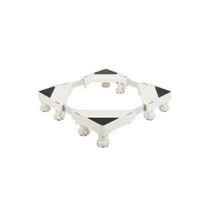 길이조절 드럼 세탁기 가전 범용 균형 진동 방지 받침대 고정발 8p, 1개입, 1개