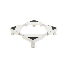 길이조절 드럼 세탁기 가전 범용 균형 진동 방지 받침대 고정발 4p, 1개입, 1개