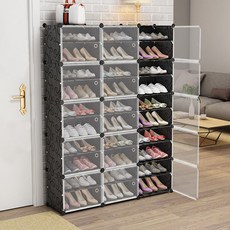 GAPANG 塑膠輕量10層收納櫃 黑色, 1個, 21號