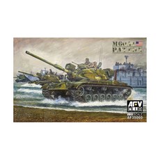 AFVCLUB AF 35060 1/35 M60A1 Patton主戰坦克塑膠模型+鋁合金炮管組, 1套