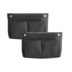 不織布收納內袋 2入, 深灰色