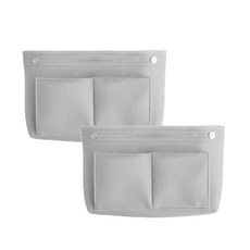 不織布收納內袋 2入, 灰色