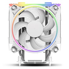 쓰리알시스템 Socoool RGB CPU쿨러 WHITE, RC550, 1개