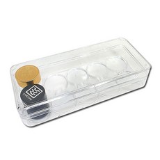 宮丹透明膠盒10粒, 單色, 10個
