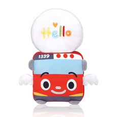 LUNA STORY 車子翅膀造型可揹式孩童防摔枕, 紅色, 1個