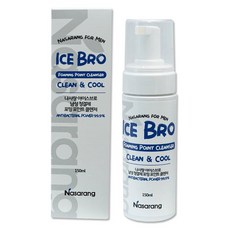 Nasarang 涼爽男士私密清潔泡泡, 150ml, 1入