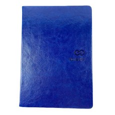 901 SMART PLANNER A5精裝日曆日記+20孔活頁夾紙, 藍色