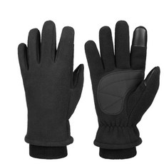 NAYASTYLE 冬季用手指保暖手套 DJRO-34, 黑色