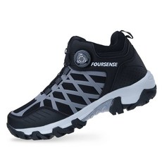 포센스 남성용 하이탑 다이얼 등산화 FEA830ZX