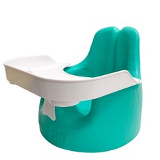 benepom 嬰兒學坐椅+餐盤組, 薄荷綠