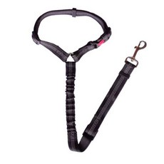 頭枕寵物安全帶, 黑色, 1個