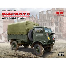 ICM W O T 8- 2次大田英國軍卡車塑膠模型 1:35 35590, 1個