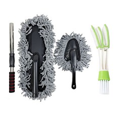 V-one 車用除塵撣 外部用 + 內部用 + 冷氣清潔刷, 1套