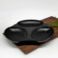 水墨紡車盤 25.5*23.3*3.3cm, 單色, 1個