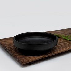 EADER MELAMINE 黑色造型淺碟 11.4 x 3.1 cm, 黑色, 3個